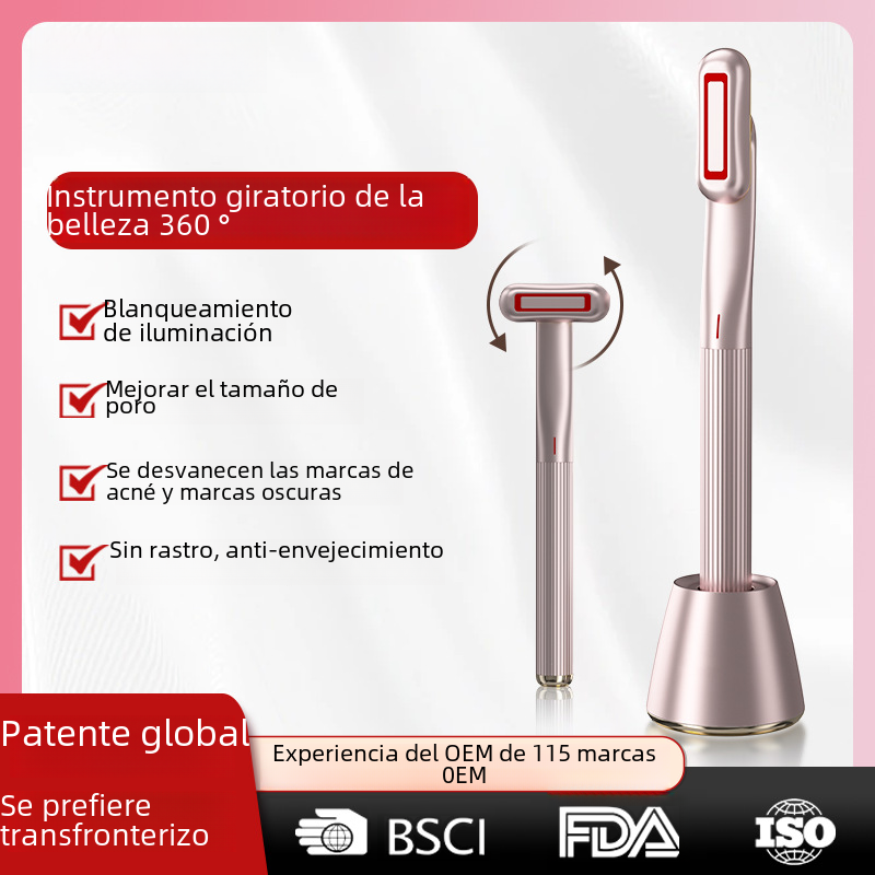 Leze Beauty Electric Eye Massager Pen with Heat
