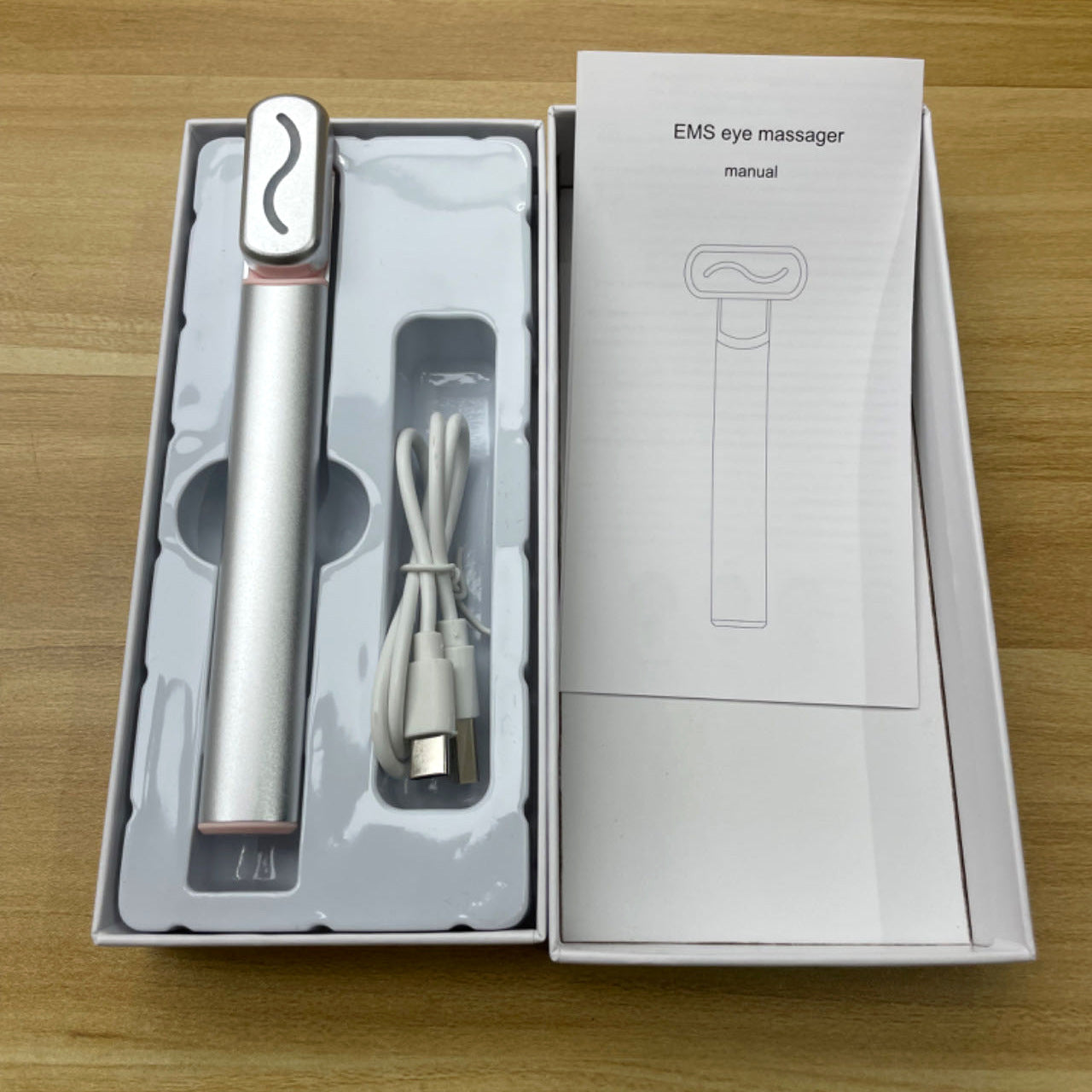 Smart Eye Massager with Rotating EMS Beauty Wand