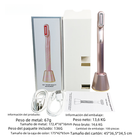 Leze Beauty Electric Eye Massager Pen with Heat